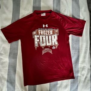 Under Armour University of Denver 2017 Hockey Frozen Four Champions Tee Shirt